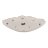 Блюдо 34 см овальное (глубокое) для хлеба &quot;Бернадотт /Сливы /СК&quot; / 280958