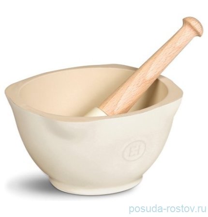 Ступка с пестиком 450 мл крем Emile Henry / 379086