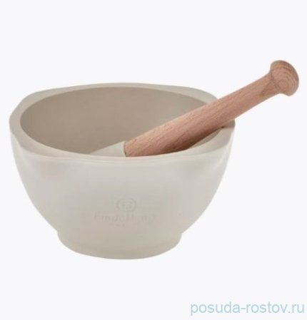 Ступка с пестиком 450 мл крем Emile Henry / 379086