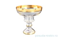 Конфетница 16 см н/н &quot;Матовая полоса /золото&quot; SC / 116870
