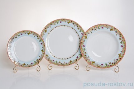 Столовый сервиз на 6 персон 28 предметов &quot;Кайро /Бабочки&quot; / 039304