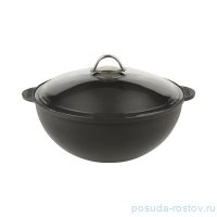 Казан 28 см 4 л со стеклянной крышкой &quot;Lava /Black&quot; / 287506