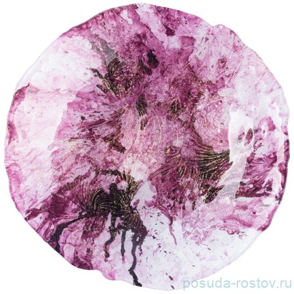 Блюдо 30 см круглое глубокое &quot;salvador rose&quot; / 233476