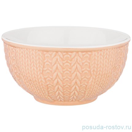 Салатник 550 мл &quot;Вязанка /Кремовый&quot; / 227193