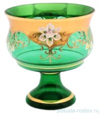 Ваза для фруктов 28 см н/н &quot;Лепка зелёная&quot; / 012672