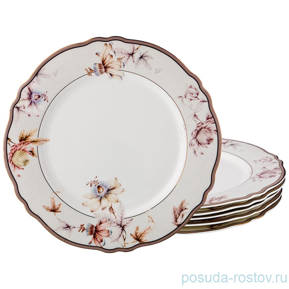 Набор тарелок 27 см 6 шт "Невинное утро" / 189295
