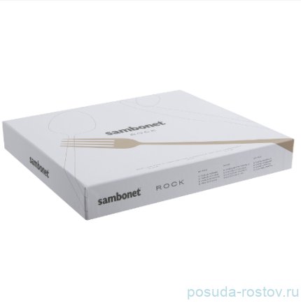 Столовые приборы 24 предмета на 6 персон &quot;Рок&quot; / 231667