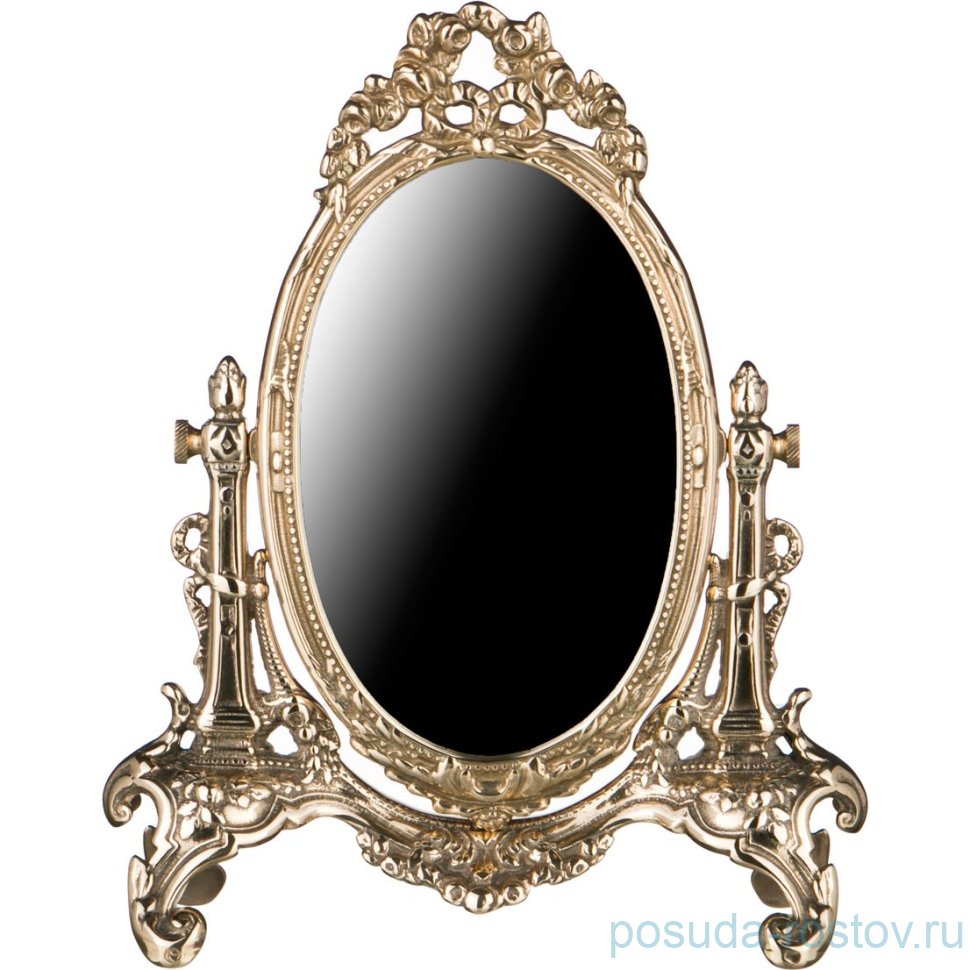 Зеркало 30 см овальное на ножках "Людовик XVI /Stilars" / 172053 Зеркало 30 см овальное на ножках "Людовик XVI /Stilars" / 172053