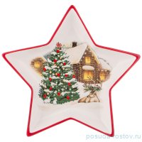 Блюдо 25 х 25 х 3,5 см Звезда &quot;Celebration&quot; / 267263