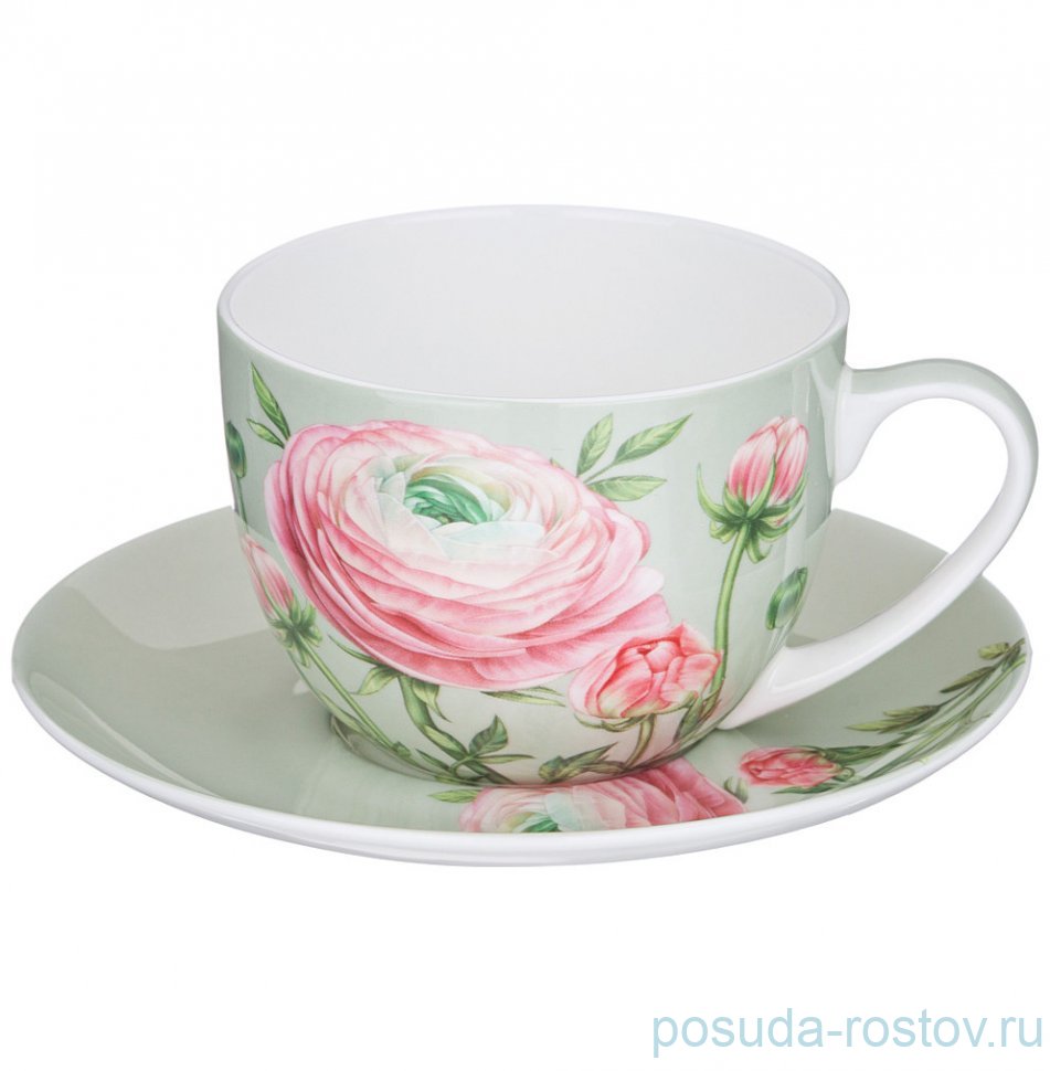 Чайная пара 330 мл серая "Sentiment" / 303465