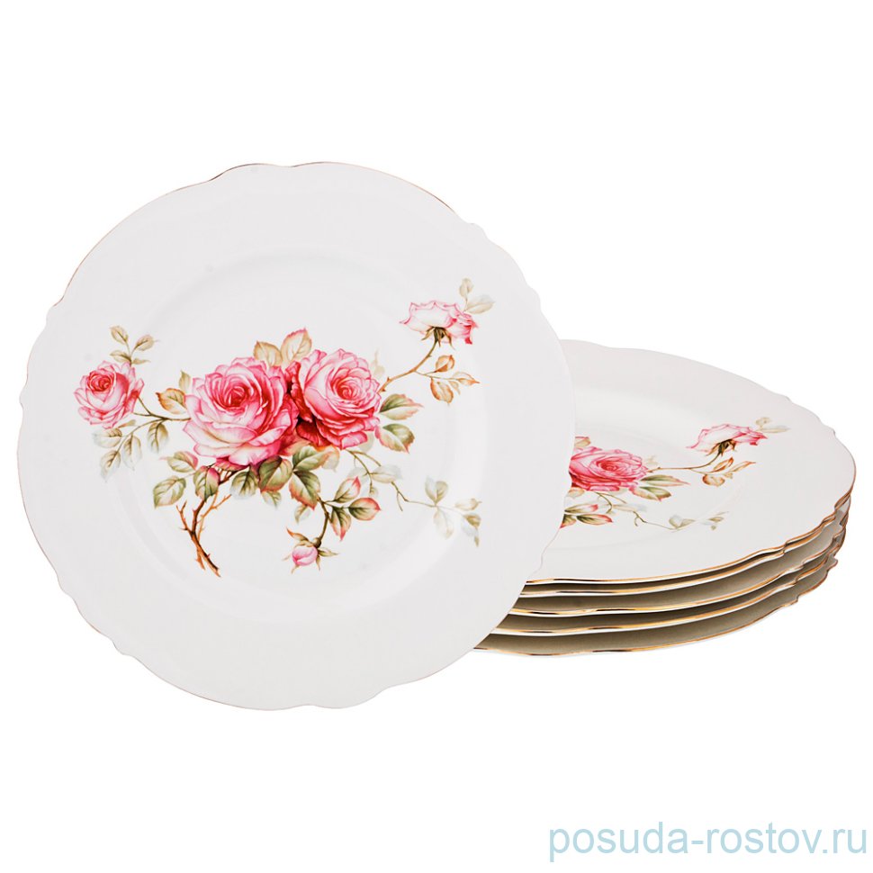 Набор тарелок 26,5 см 6 шт "Хендель" / 192598 Набор тарелок 26,5 см 6 шт "Хендель" / 192598