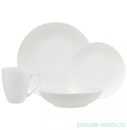 Набор посуды на 4 персоны 16 предметов &quot;White Basics&quot; / 369123
