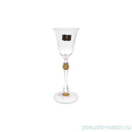 Рюмки 70 мл 6 шт &quot;Проксима /Золотой шарик&quot; AS Crystal  / 229325