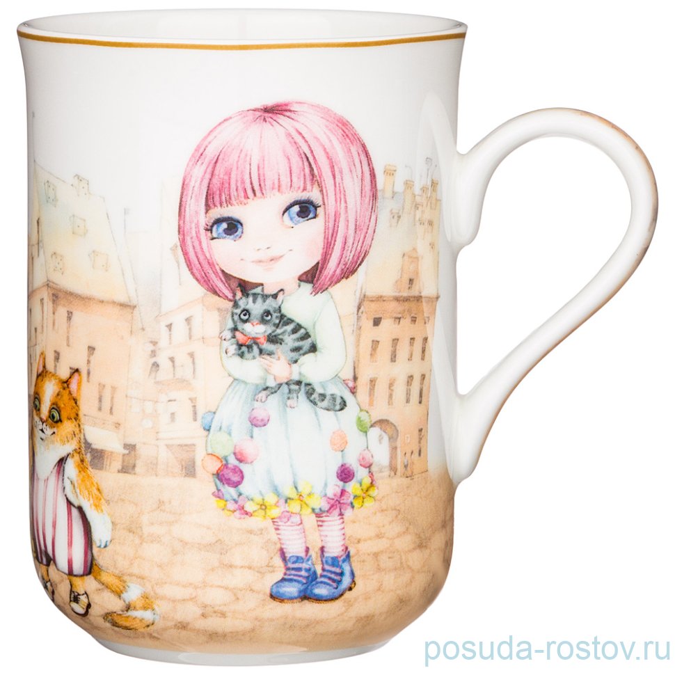 Кружка 350 мл "Fashion princess" / 252082