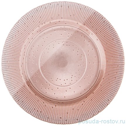 Тарелка 28 см &quot;Glamour pink&quot; / 259717
