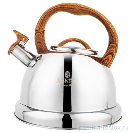 Чайник 3 л со свистком складывающаяся ручка &quot;Монблан&quot; / 286816