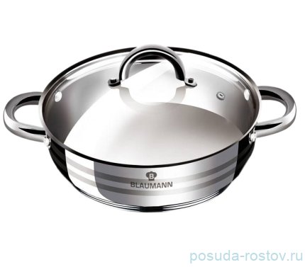 Кастрюля 24 см с крышкой 3,75 л &quot;Gourmet Line&quot; / 135706