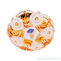 Розетка для варенья 12 см &quot;Хрусталь с золотом&quot; / 065425