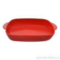 Форма для запекания 34 х 20 х 6,5 см прямоугольная глянцевый красный 2 л &quot;Bakery&quot; / 231453