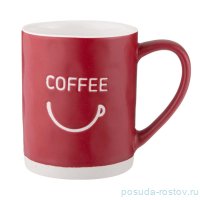 Кружка coffee 520 мл красная / 345929