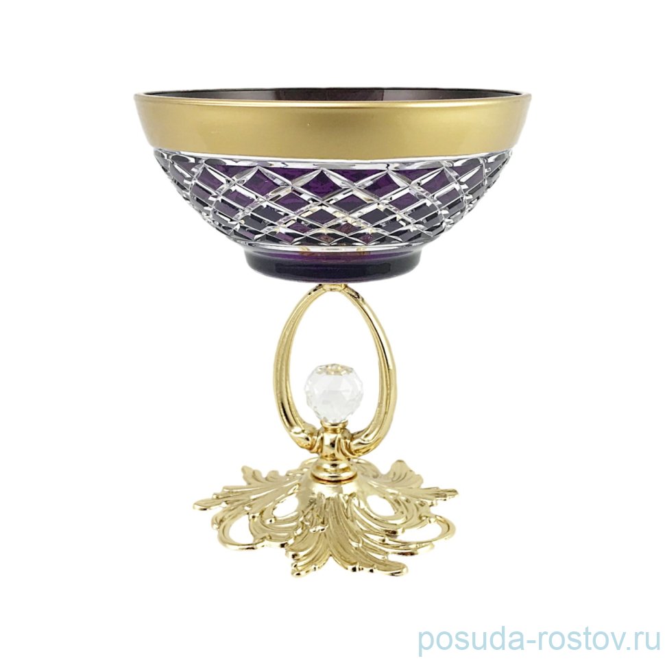 Креманка 15 x 12 см фиолетовая "Agua"  / 246997 Креманка 15 x 12 см фиолетовая "Agua"  / 246997