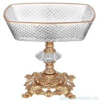 Ваза для конфет 14 x 10 x 12,5 см н/н металл &quot;Prestij&quot; / 292567