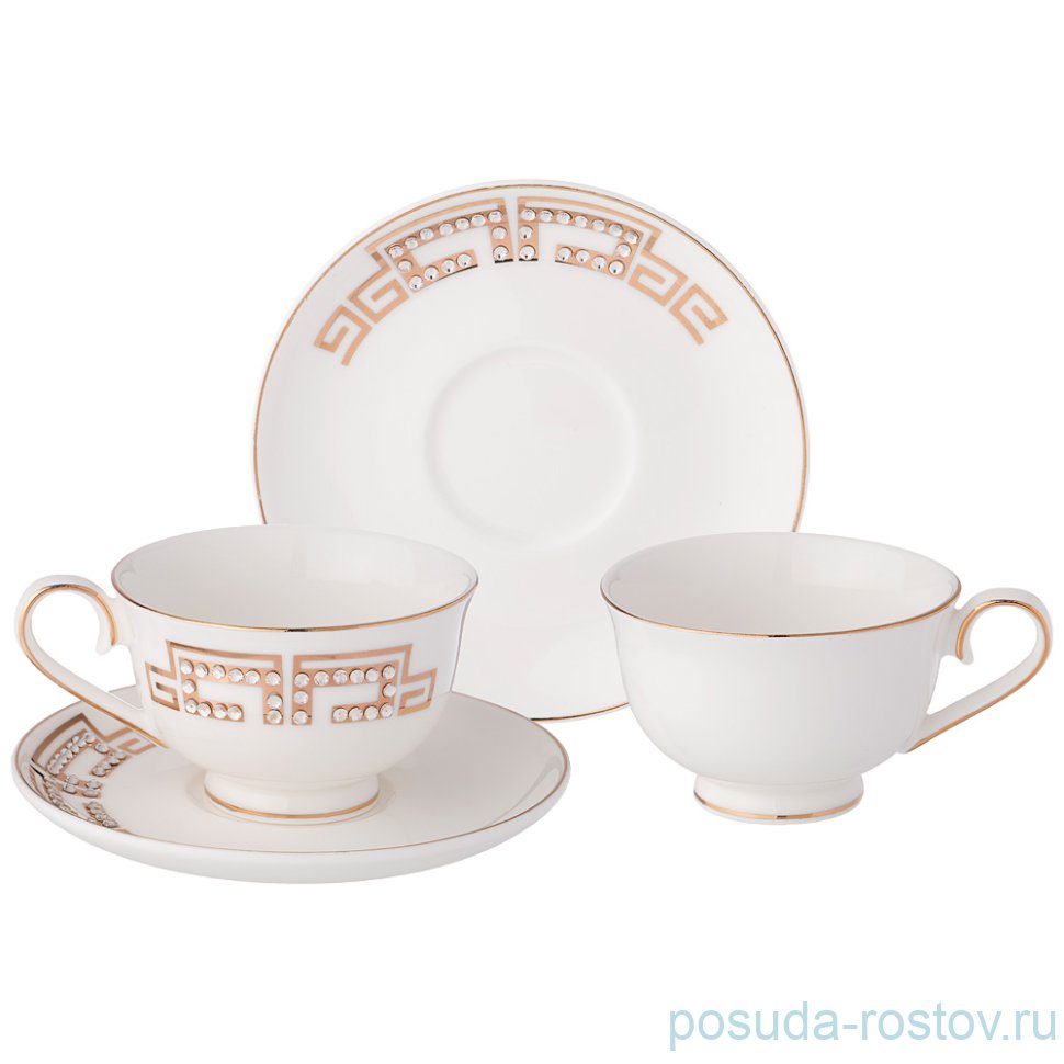 Набор кофейных пар 120 мл 2 шт "Charm"  / 211222