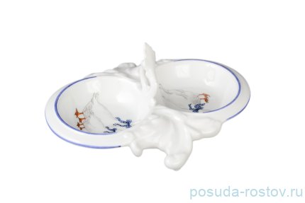 Прибор для специй двойной 18 см &quot;Корона /Гуси&quot; / 042268