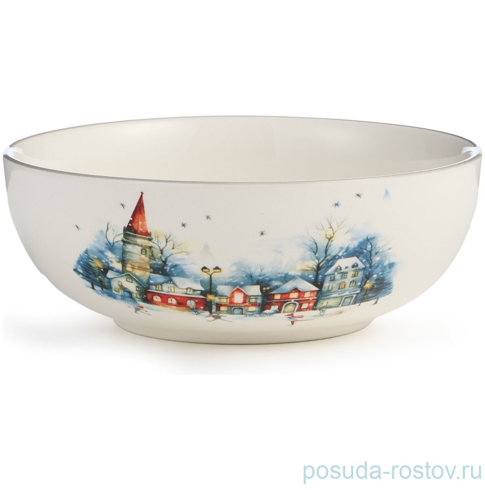 Салатник 16,5 х 6 см "С новым годом!" / 379569 Салатник 16,5 х 6 см "С новым годом!" / 379569