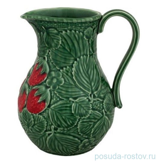 Кувшин для воды 2,2 л зелёный "Земляника" / 269167