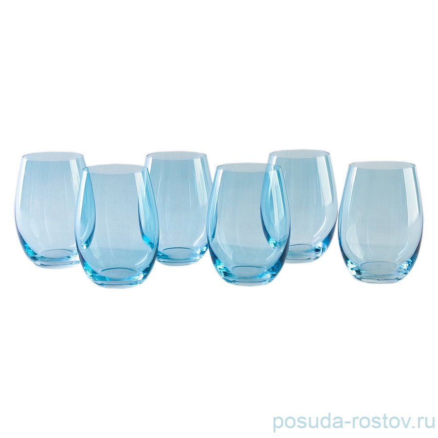 Стаканы для воды 560 мл 6 шт "Полло /Блю" / 152346