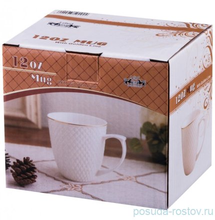 Кружка 350 мл &quot;Диаманд Голд&quot; / 190389