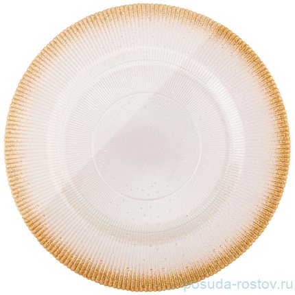 Тарелка 28 см &quot;glamour gold&quot; / 259712