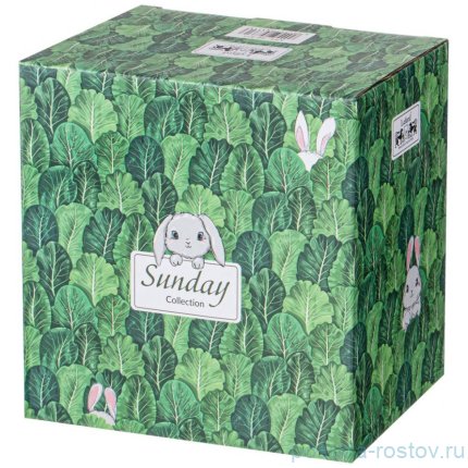 Менажница 17 см с 6 вилочками &quot;Кролик&quot; / 282878