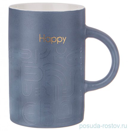 Кружка 400 мл &quot;Modern lines /Happy&quot; / 292626