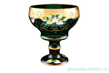 Конфетница 13 см н/н &quot;Лепка зелёная&quot; SC / 108046