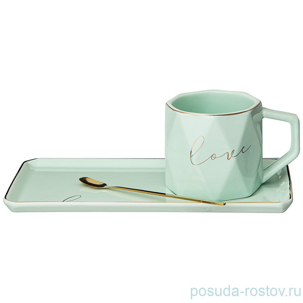 Чайная пара 260 мл мятная "break time" / 260037 Чайная пара 260 мл мятная "break time" / 260037