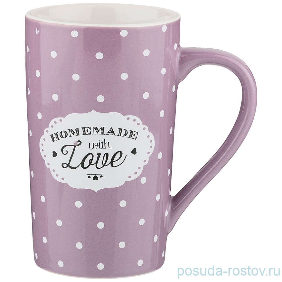 Кружка 550 мл "милый прованс /сиреневый" / 207892
