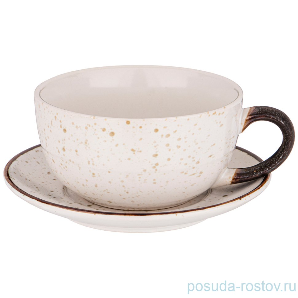 Чайная пара 270 мл 1 шт "cosmos /белый" / 236101