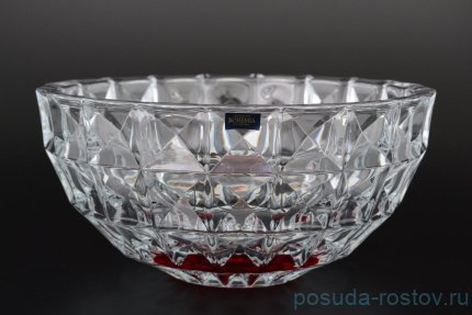 Ваза для фруктов 28 см &quot;Диаманд /Красное дно&quot; / 075753