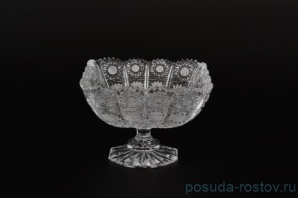 Ваза для конфет 13 см н/н &quot;Glasspo /Хрусталь резной&quot; / 071984