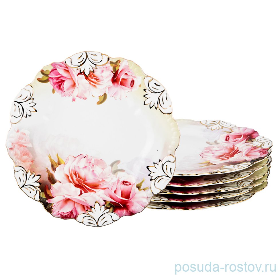 Набор тарелок 24 см 6 шт "изабель" / 186488 Набор тарелок 24 см 6 шт "изабель" / 186488