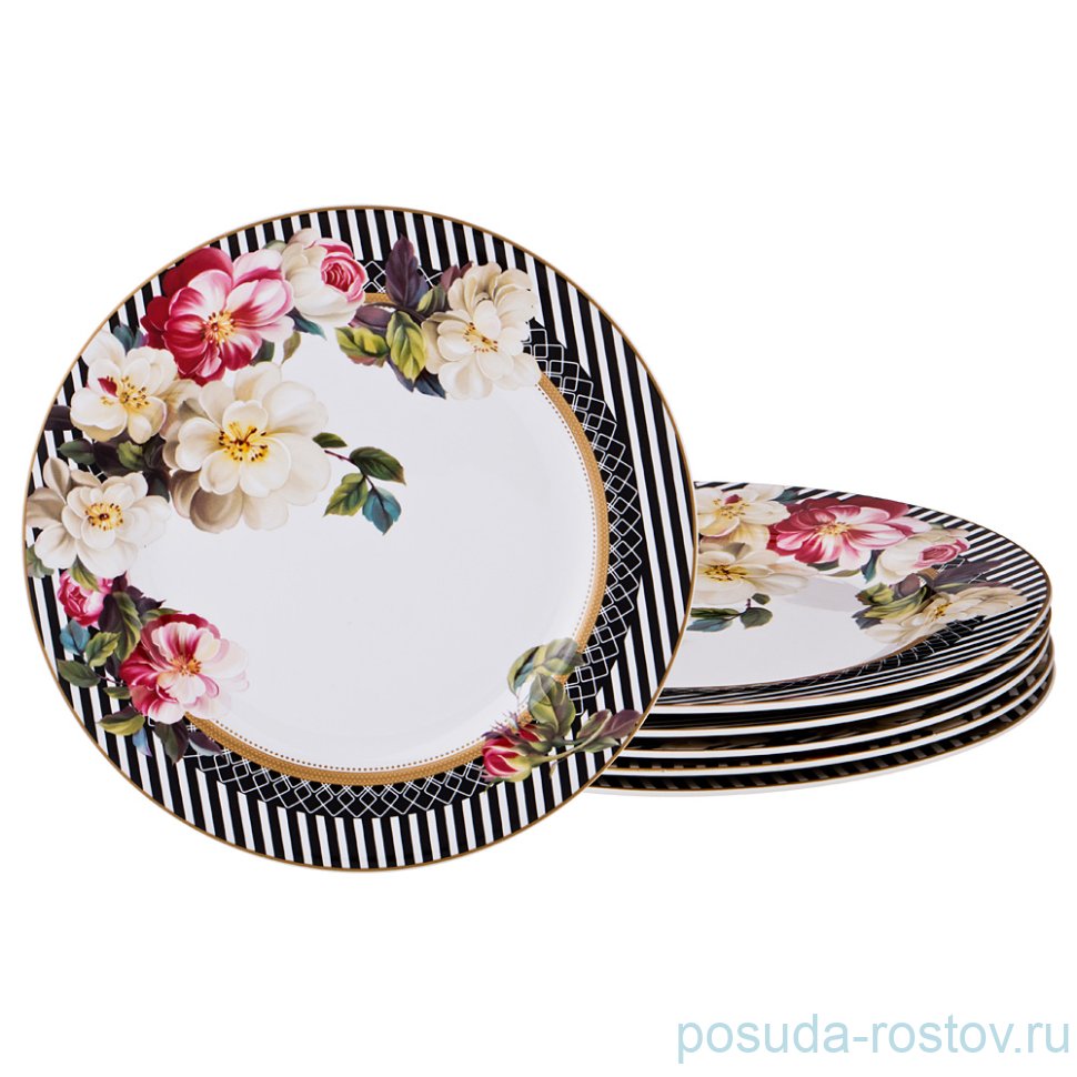 Набор тарелок 22,5 см 6 шт "Валуар" / 195432 Набор тарелок 22,5 см 6 шт "Валуар" / 195432