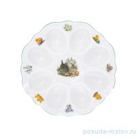 Блюдо для яиц 20 см &quot;Корона /Весна /Кролики&quot;  / 255587