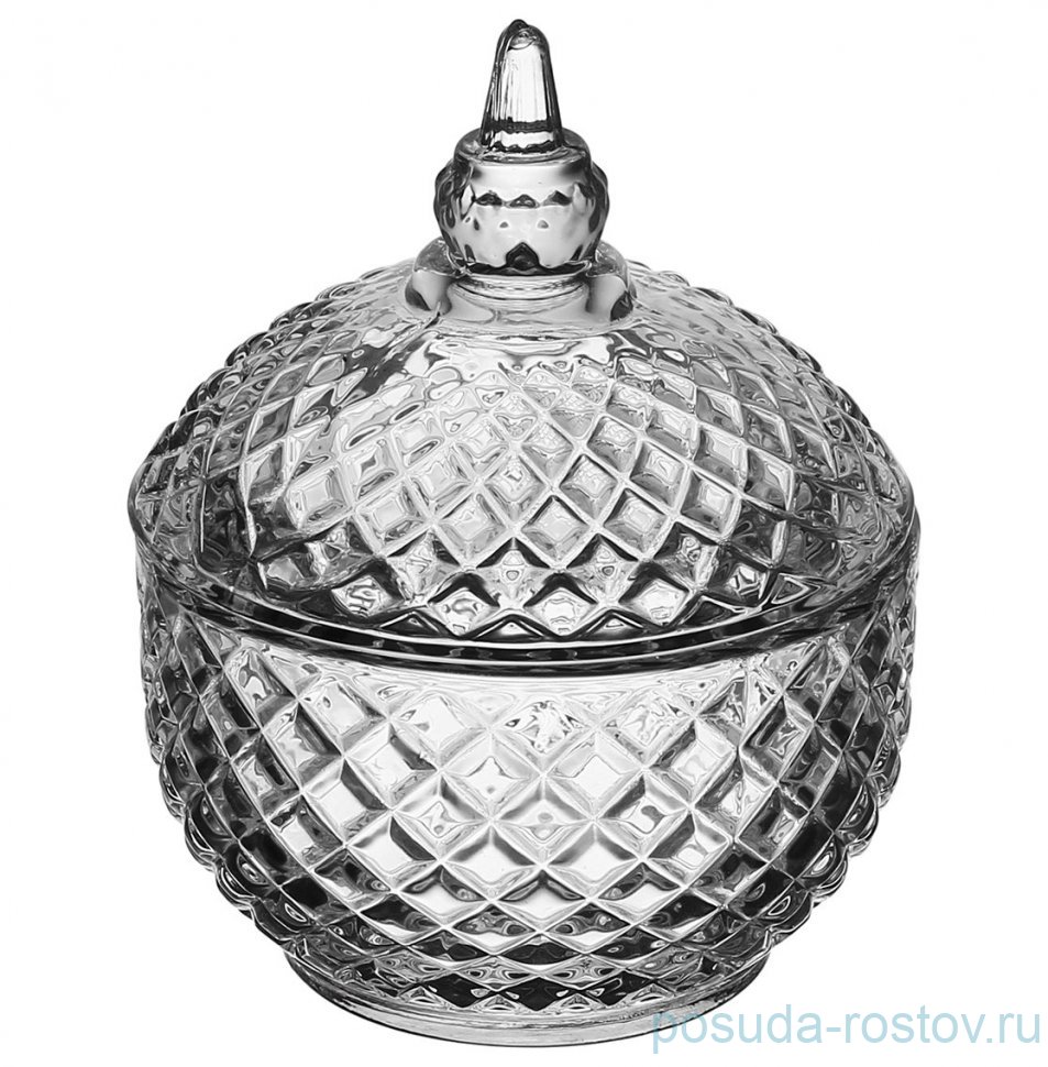 Ваза для варенья/меда 230 мл 10 х 12 см с крышкой / 374034 Ваза для варенья/меда 230 мл 10 х 12 см с крышкой / 374034