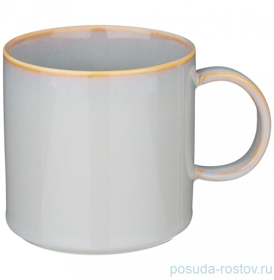 Кружка 400 мл 9 см серая "Soul kitchen" / 301555