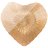 Блюдо 23 см сердце &quot;heart gold shiny&quot; / 259705