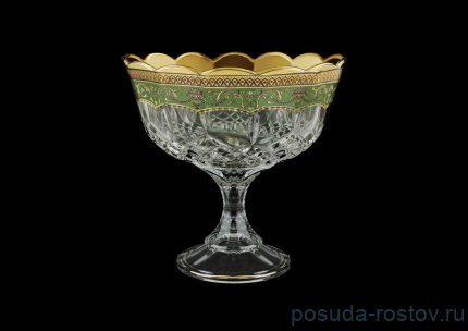 Ваза для конфет 18 см н/н &quot;Опера /Империя зелёная&quot; / 069976