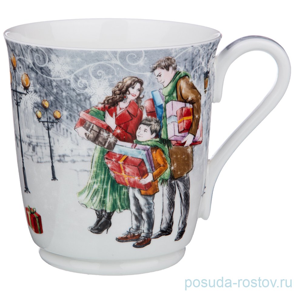 Кружка 340 мл "С новым годом!" / 225241