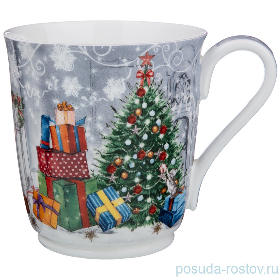 Кружка 340 мл "с новым годом!" / 225240